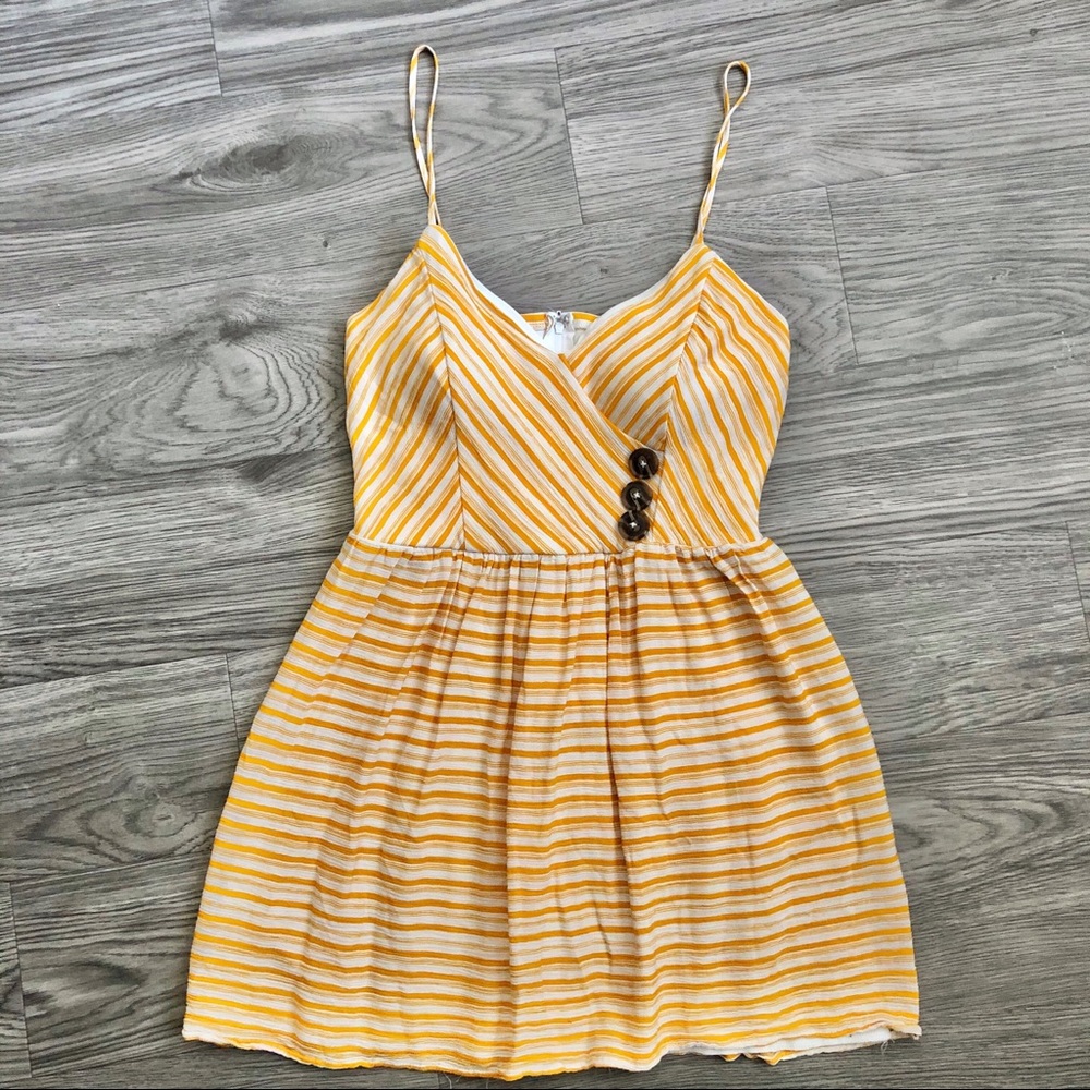 Altar’d State Striped Spaghetti Strap Dress